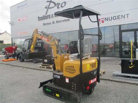 micro digger DGM ET 1.0 ton 